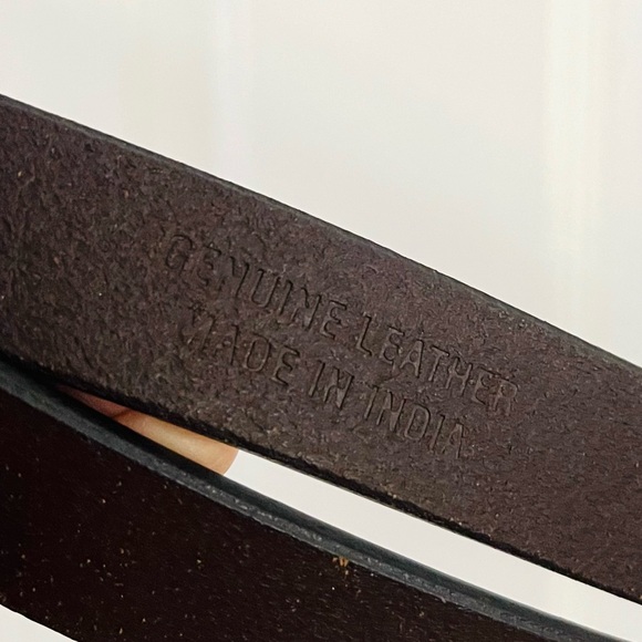 Y2K/2000s The Limited Leather and brass belt- Size Medium - Picture 4 of 5